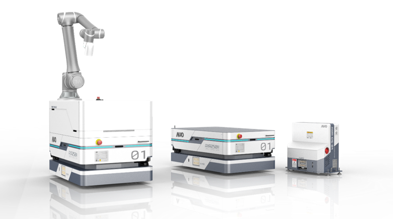 创世红海數位開發的自主式移動機器人（AMR250M），搭配全向輪並結合AI演算法、2D LiDAR、3D攝影機等技術，協助客戶實現產線全自動化